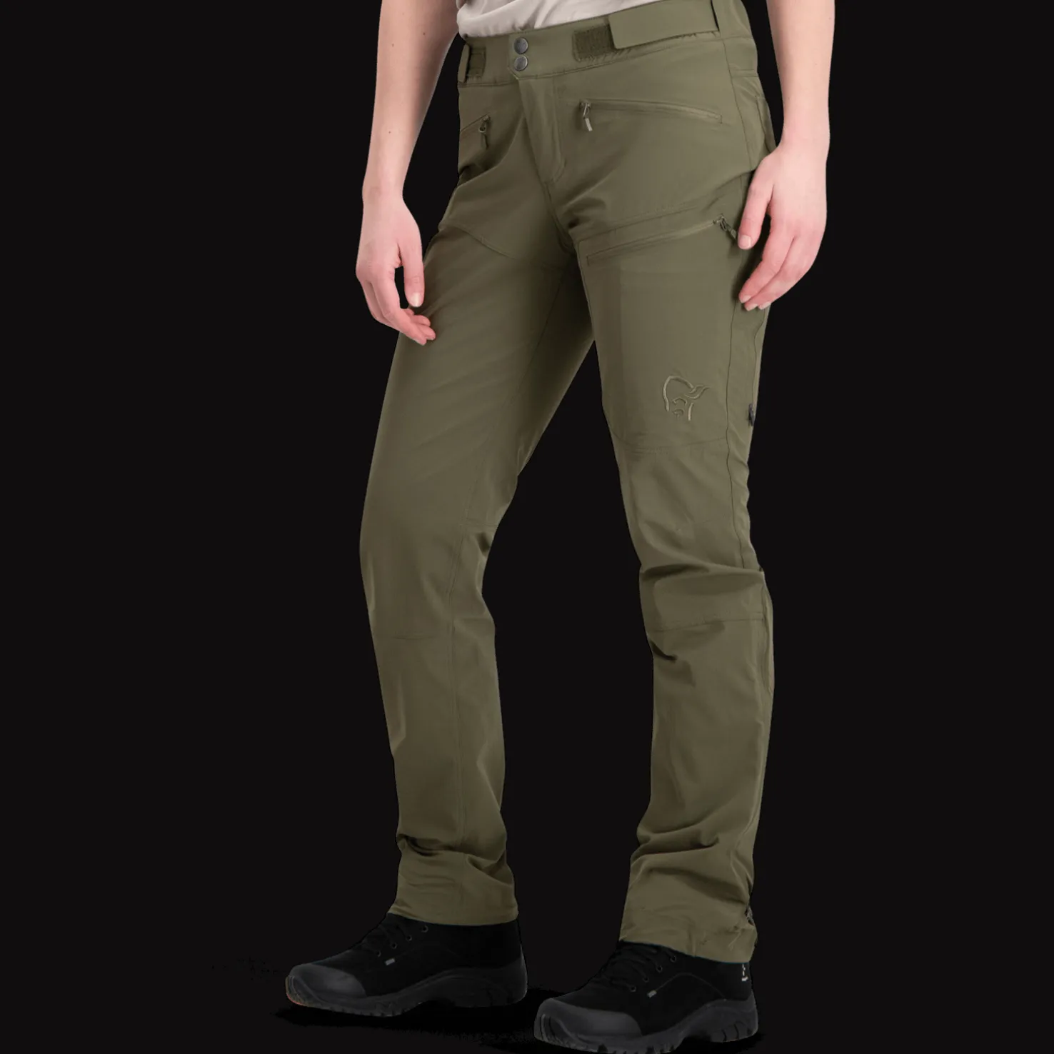 Femund Flex1 Lightweight Pants W, naisten softshellhousut - Softshell Housut - Femund Flex1 Lightweight Pants W, naisten softshellhousut