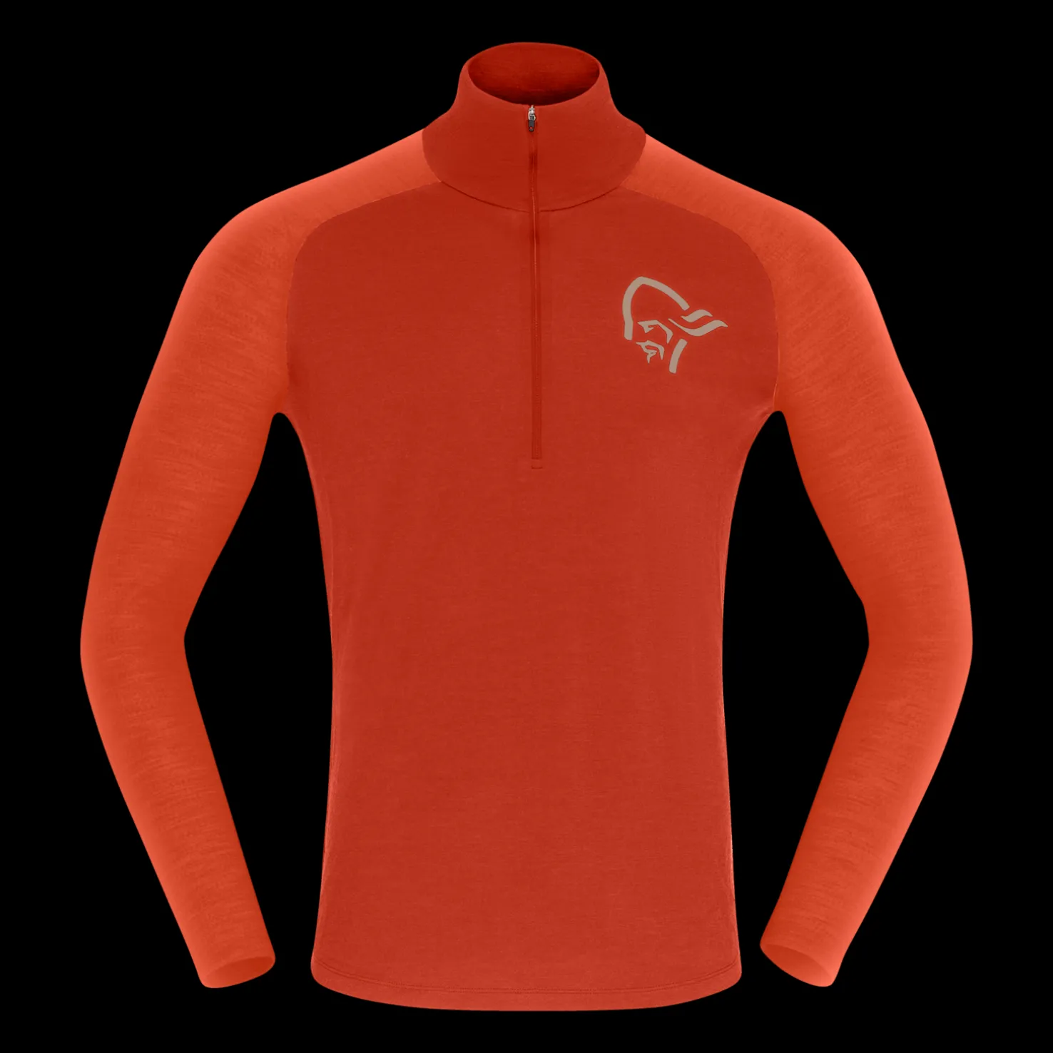 Femund Pureull Zip Neck, miesten villapaita - Villapaidat - Femund Pureull Zip Neck, miesten villapaita