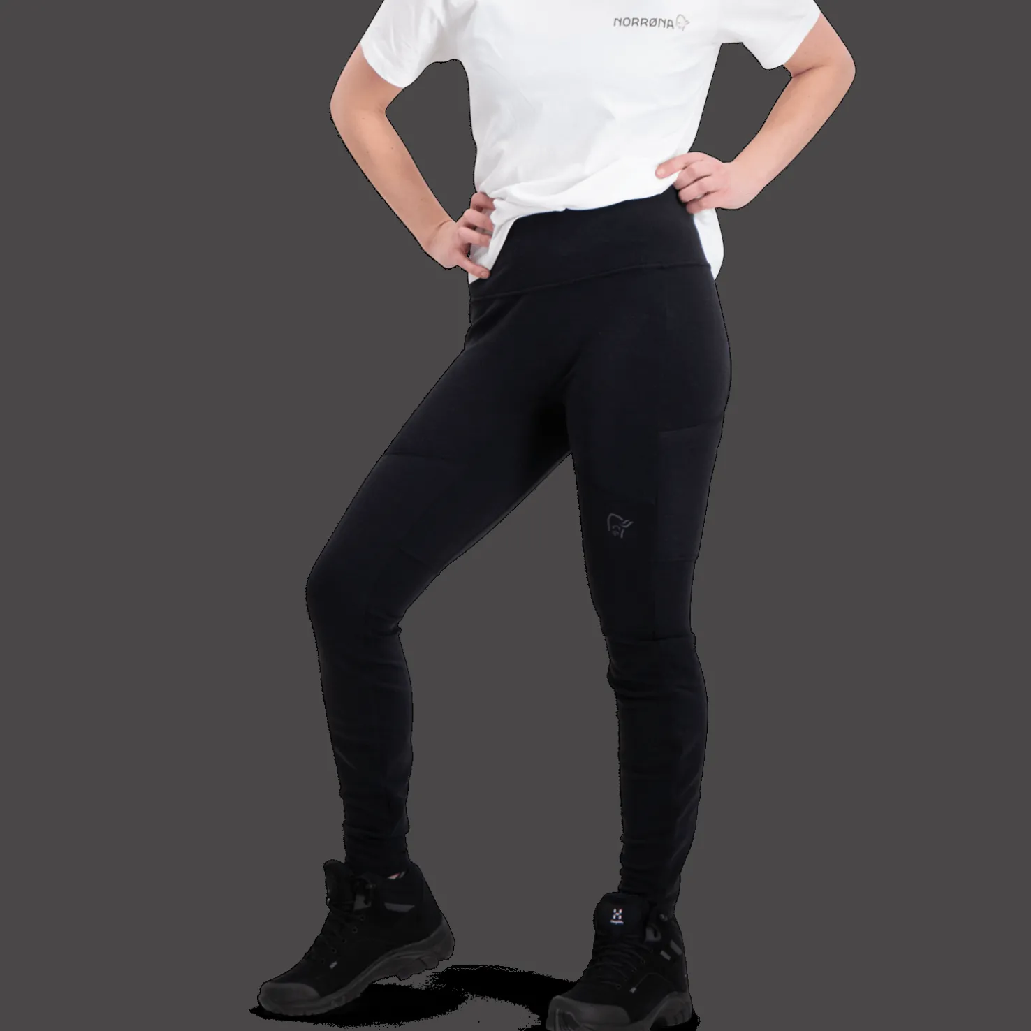 Femund Warmwool Flex2 Tights, naisten trikoot - Juoksu- Ja Treenitrikoot - Femund Warmwool Flex2 Tights, naisten trikoot