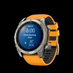 fenix 8 – 51 mm, AMOLED, Sapphire, Titanium, älykello, unisex - Sykemittarit - fenix 8 – 51 mm, AMOLED, Sapphire, Titanium, älykello, unisex