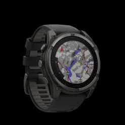 fenix 8 – 51 mm, Solar, Sapphire, Carbon Gray DLC Ti, älykello, unisex - Sykemittarit - fenix 8 – 51 mm, Solar, Sapphire, Carbon Gray DLC Ti, älykello, unisex
