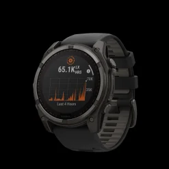 fenix 8 – 51 mm, Solar, Sapphire, Carbon Gray DLC Ti, älykello, unisex - Sykemittarit - fenix 8 – 51 mm, Solar, Sapphire, Carbon Gray DLC Ti, älykello, unisex