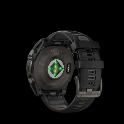 fenix 8 – 47 mm, Solar, Sapphire, Carbon Gray DLC Ti, älykello, unisex - Sykemittarit - fenix 8 – 47 mm, Solar, Sapphire, Carbon Gray DLC Ti, älykello, unisex