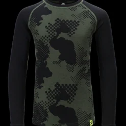 Freeride Merino Wool Crew, nuorten villapaita - Tops - Freeride Merino Wool Crew, nuorten villapaita