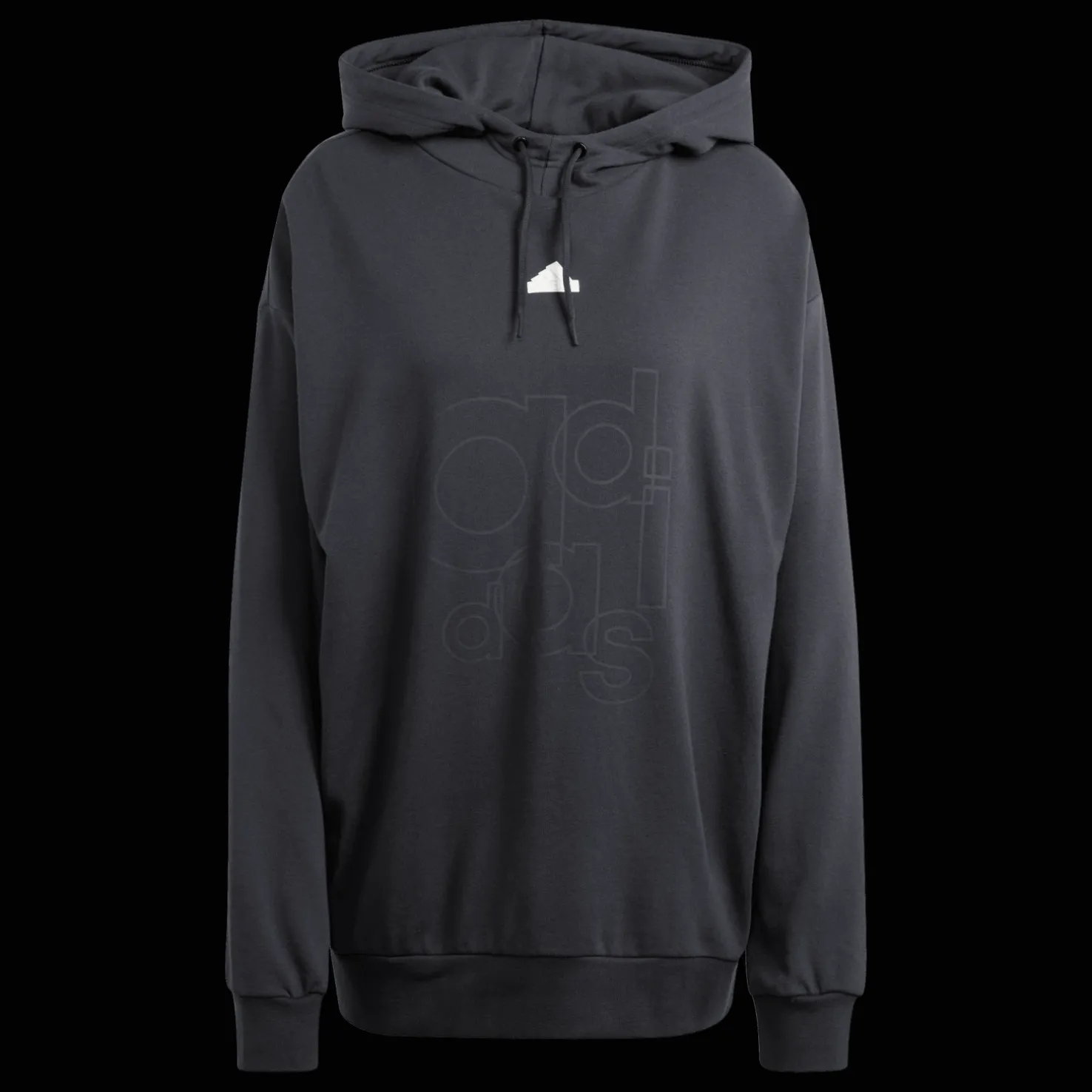 French Terry Print Hoodie, naisten huppari - Vapaa-Ajan Paidat - French Terry Print Hoodie, naisten huppari