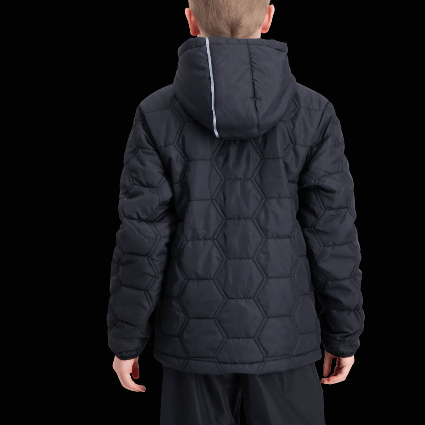 Gibson Hooded Light Padded Jacket, nuorten takki - Salibandyvaatteet - Gibson Hooded Light Padded Jacket, nuorten takki