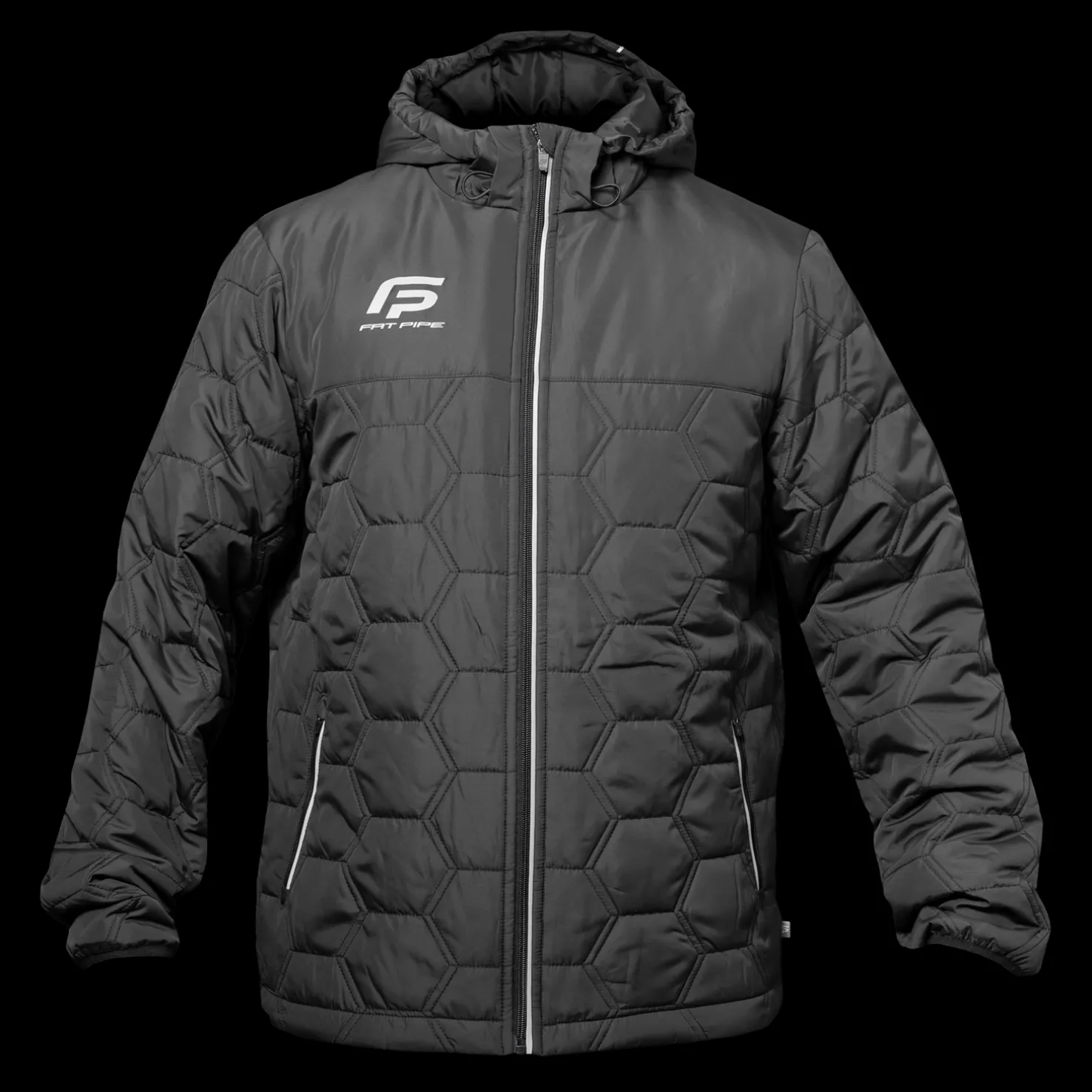 Gibson Hooded Light Padded Jacket, nuorten takki - Salibandyvaatteet - Gibson Hooded Light Padded Jacket, nuorten takki