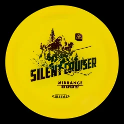 Glacier Line Midrange Silent Cruiser, 170-175g, midrange frisbeegolfkiekko - Frisbeegolf - Glacier Line Midrange Silent Cruiser, 170-175g, midrange frisbeegolfkiekko