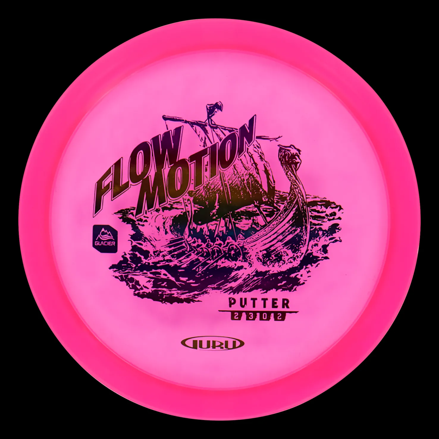 Glacier Line Putter Flow Motion, 170-175g, frisbeegolfkiekko - Frisbeegolf - Glacier Line Putter Flow Motion, 170-175g, frisbeegolfkiekko
