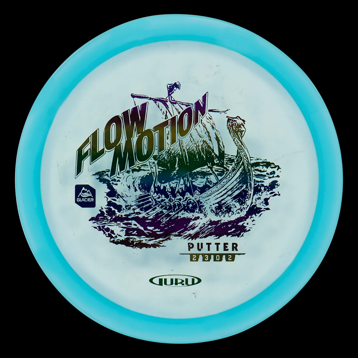 Glacier Line Putter Flow Motion, 170-175g, frisbeegolfkiekko - Frisbeegolf - Glacier Line Putter Flow Motion, 170-175g, frisbeegolfkiekko
