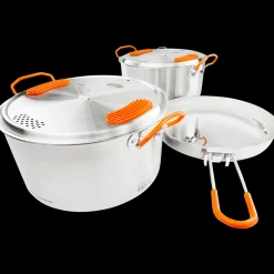 Glacier Stainless Base Camper Medium, keittoastiasarja - Kattilat Ja Ruokailuvälineet - Glacier Stainless Base Camper Medium, keittoastiasarja