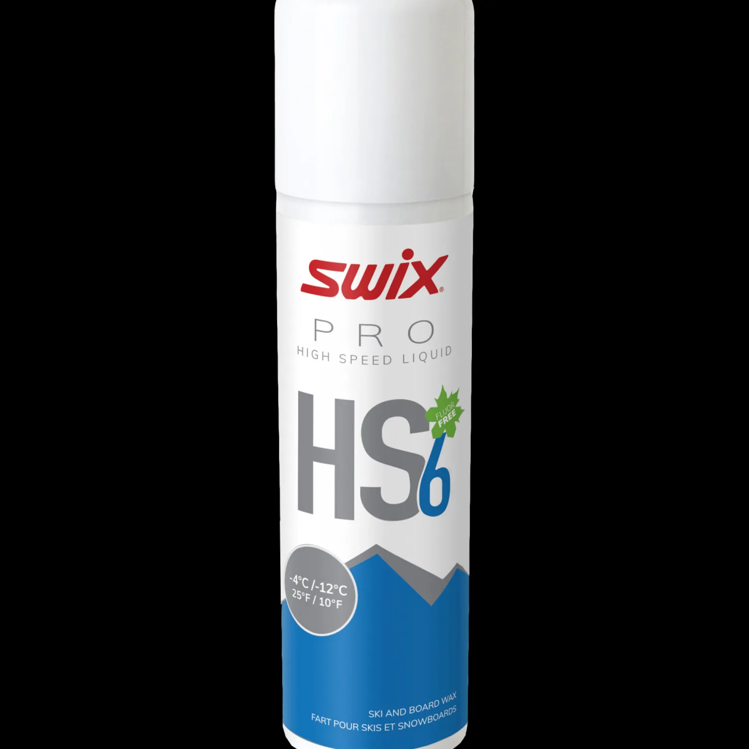 Glider HS6 Liq. Blue, -4°C/-12°C, 125ml 23/24, nestemäinen luistovoide - Luistovoiteet Suksiin - Glider HS6 Liq. Blue, -4°C/-12°C, 125ml 23/24, nestemäinen luistovoide