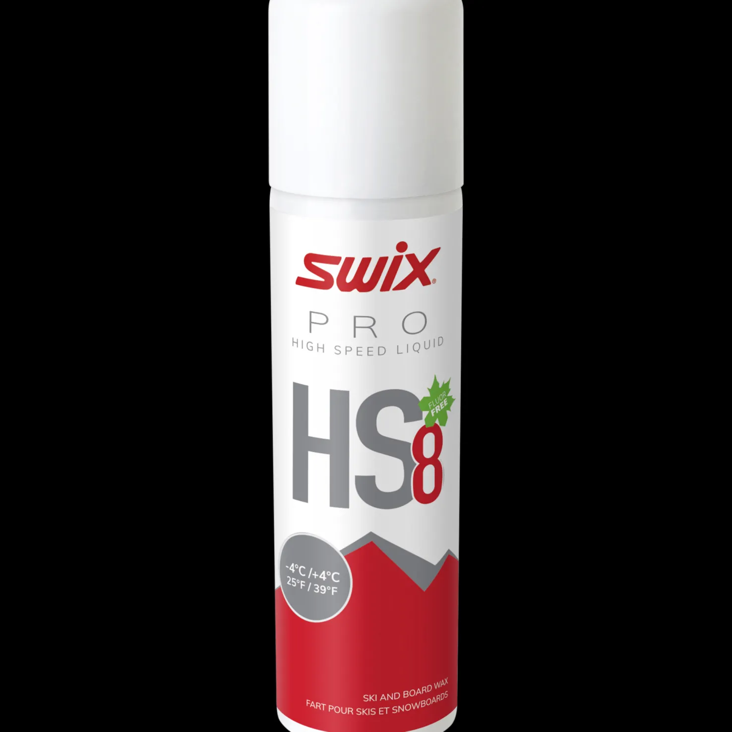 Glider HS8 Liq. Red, -4°C/+4°C, 125ml 23/24, nestemäinen luistovoide - Luistovoiteet Suksiin - Glider HS8 Liq. Red, -4°C/+4°C, 125ml 23/24, nestemäinen luistovoide