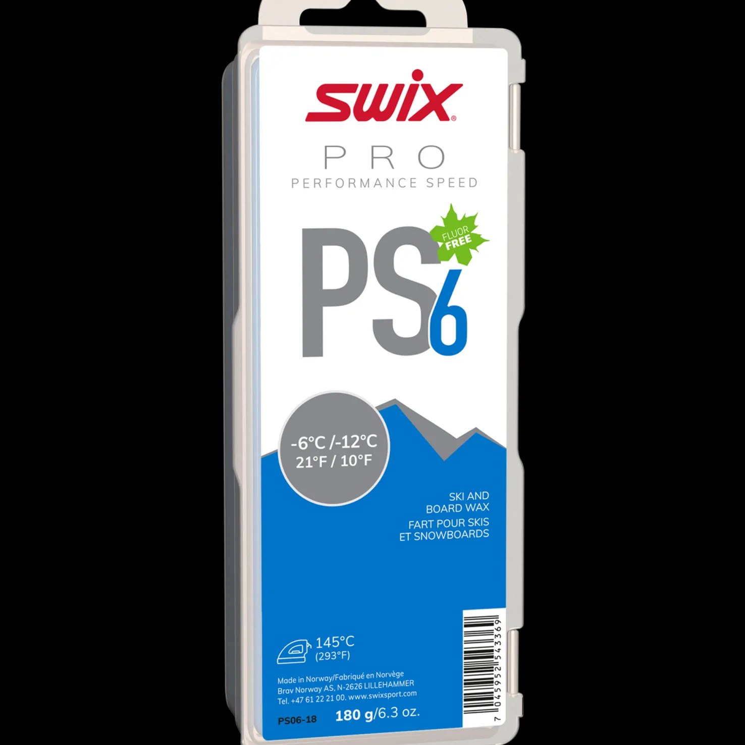 Glider PS6 Blue, -6°C/-12°C, 180g 24/25, -6°C/-12°C, 180g 23/24, luistovoide - Luistovoiteet Suksiin - Glider PS6 Blue, -6°C/-12°C, 180g 24/25, -6°C/-12°C, 180g 23/24, luistovoide