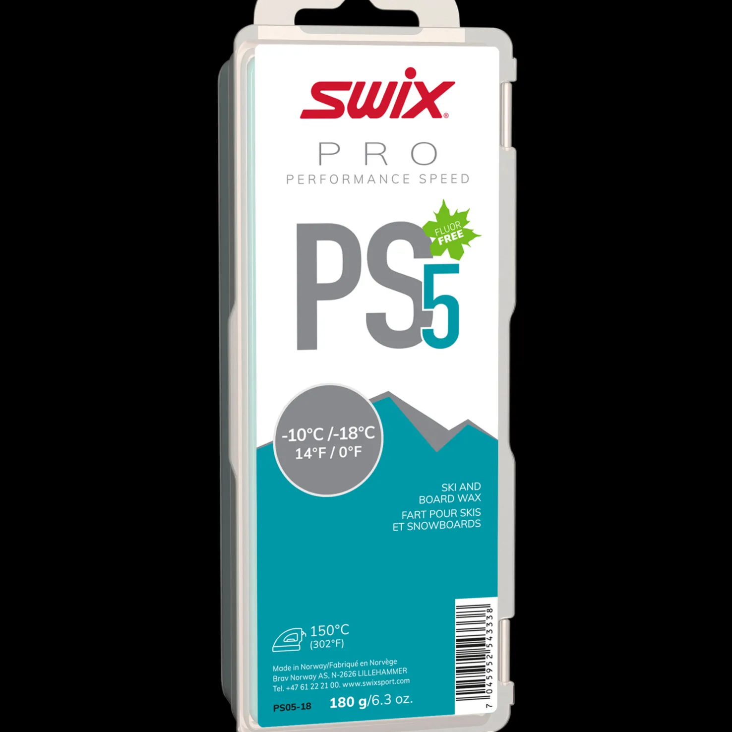 Glider PS5 Turquoise, -10°C/-18°C, 180g 24/25, -10°C/-18°C, 180g 23/24, luistovoide - Luistovoiteet Suksiin - Glider PS5 Turquoise, -10°C/-18°C, 180g 24/25, -10°C/-18°C, 180g 23/24, luistovoide