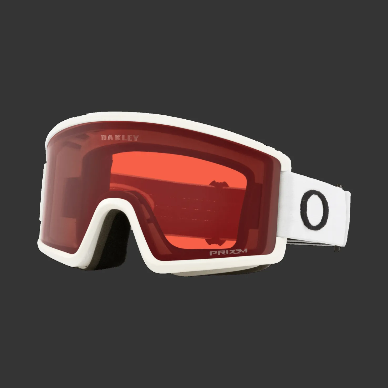 Goggles Target Line M Matte White /w Prizm Rose 24/25, laskettelulasit, unisex - Laskettelulasit - Goggles Target Line M Matte White /w Prizm Rose 24/25, laskettelulasit, unisex