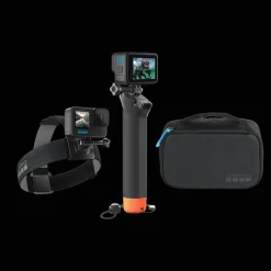 GoPro Adventure Kit 3.0, kuvauskahva + päähihna - Kameroiden lisävarusteet - GoPro Adventure Kit 3.0, kuvauskahva + päähihna
