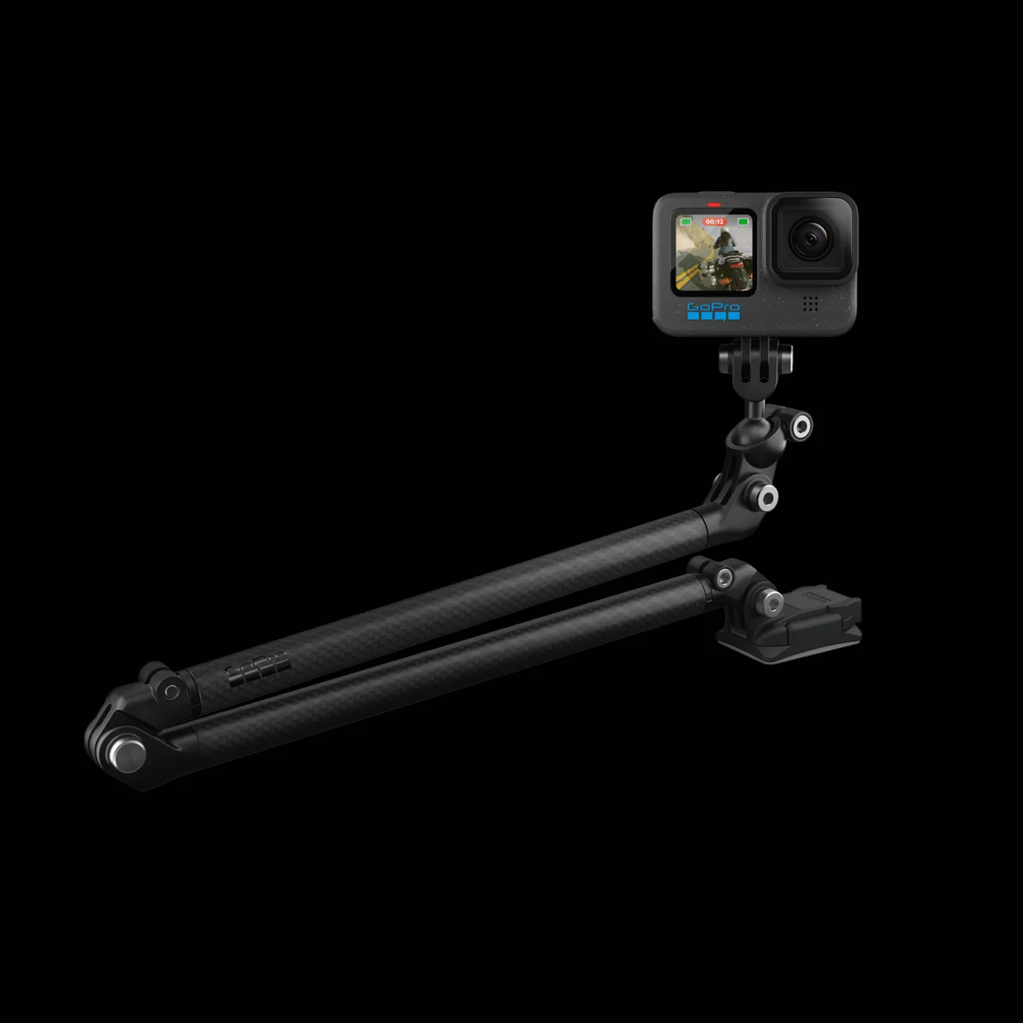 GoPro Boom + Adhesive Mounts, jatkovarsi - Kameroiden lisävarusteet - GoPro Boom + Adhesive Mounts, jatkovarsi