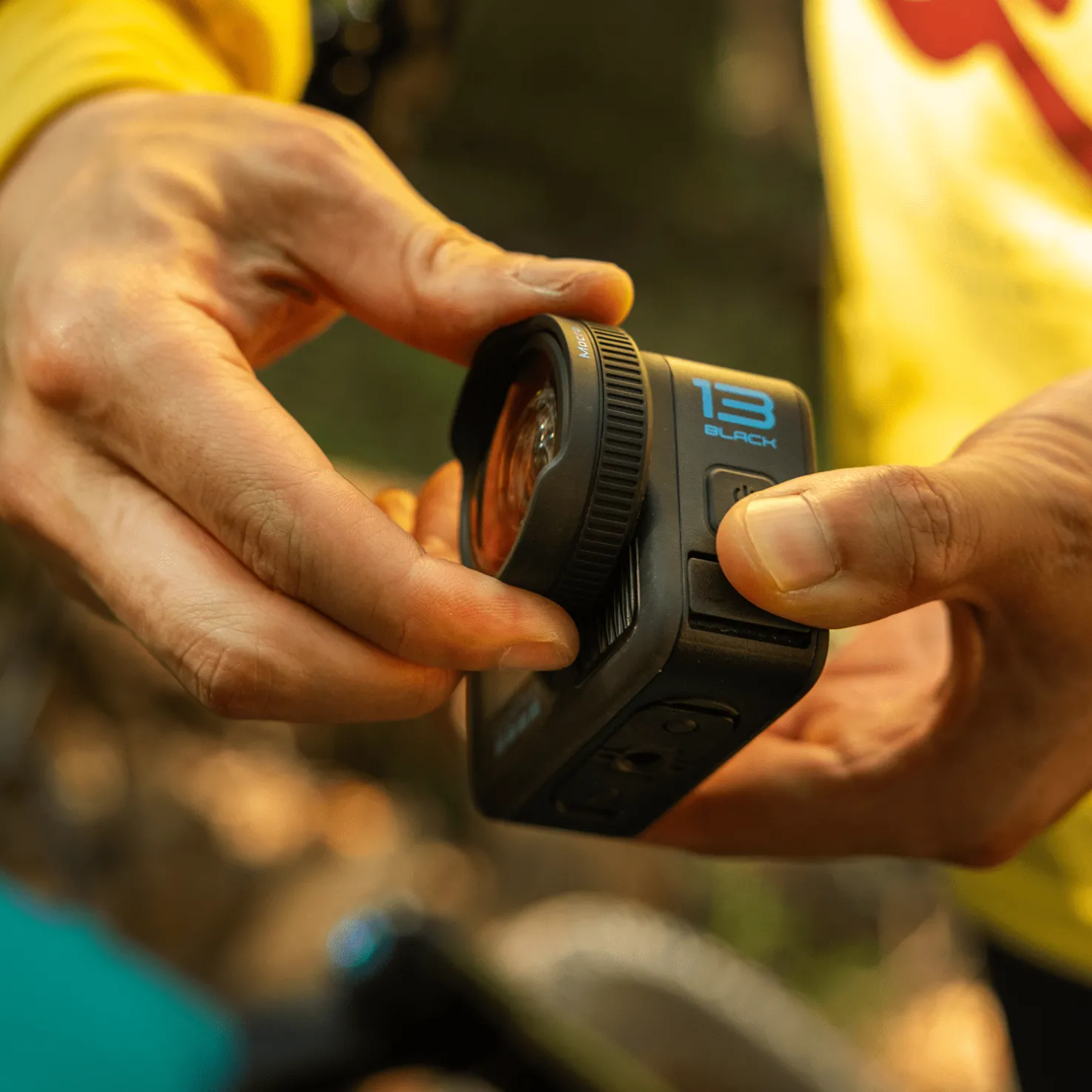 GoPro Macro Lens Mod, makrolinssi HERO13 Blackille - Kameroiden lisävarusteet - GoPro Macro Lens Mod, makrolinssi HERO13 Blackille