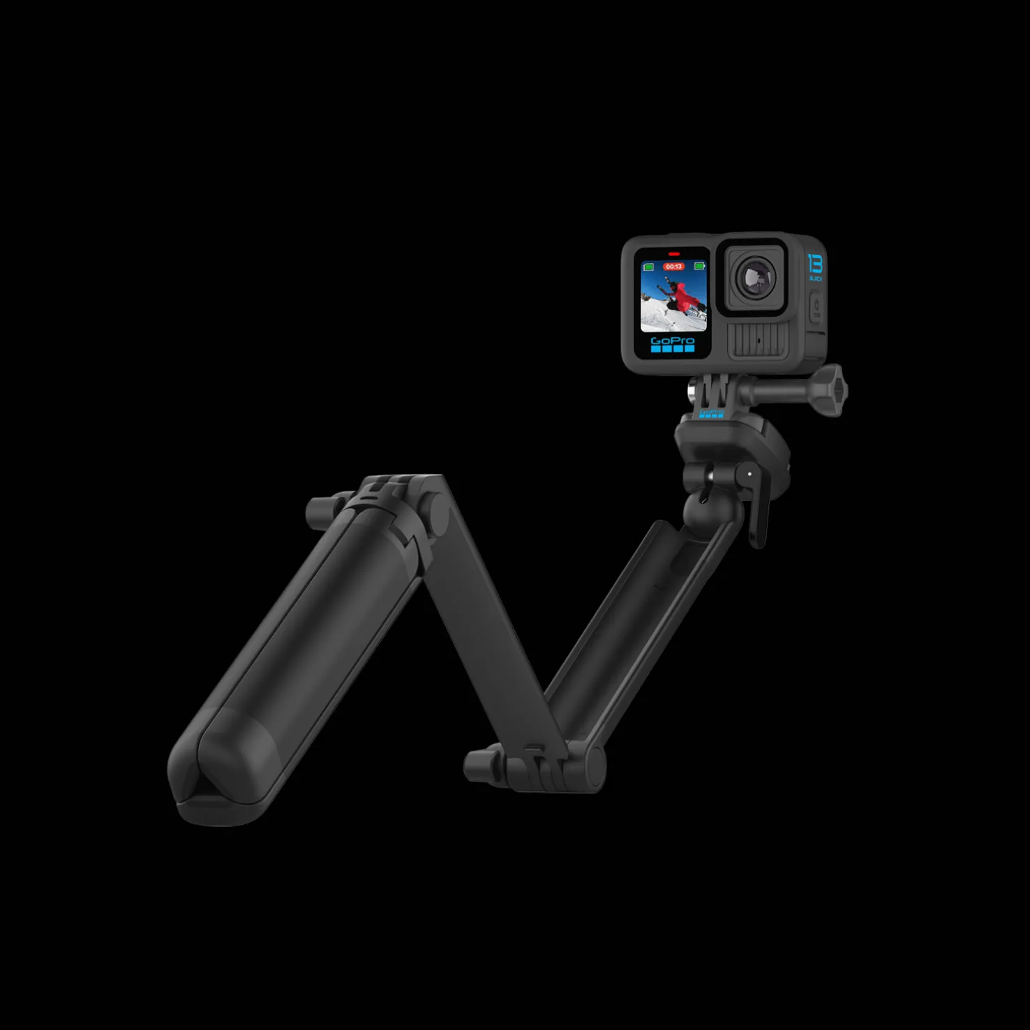 GoPro 3–Way Mount 2.0, GoPro-kamerapidike + -jalusta + jatkovarsi - Kameroiden lisävarusteet - GoPro 3–Way Mount 2.0, GoPro-kamerapidike + -jalusta + jatkovarsi