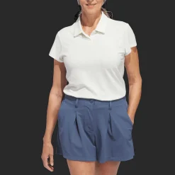 Go-To Heathered Polo Shirt, naisten pikeepaita - Golfpaidat Ja -Pikeet - Go-To Heathered Polo Shirt, naisten pikeepaita