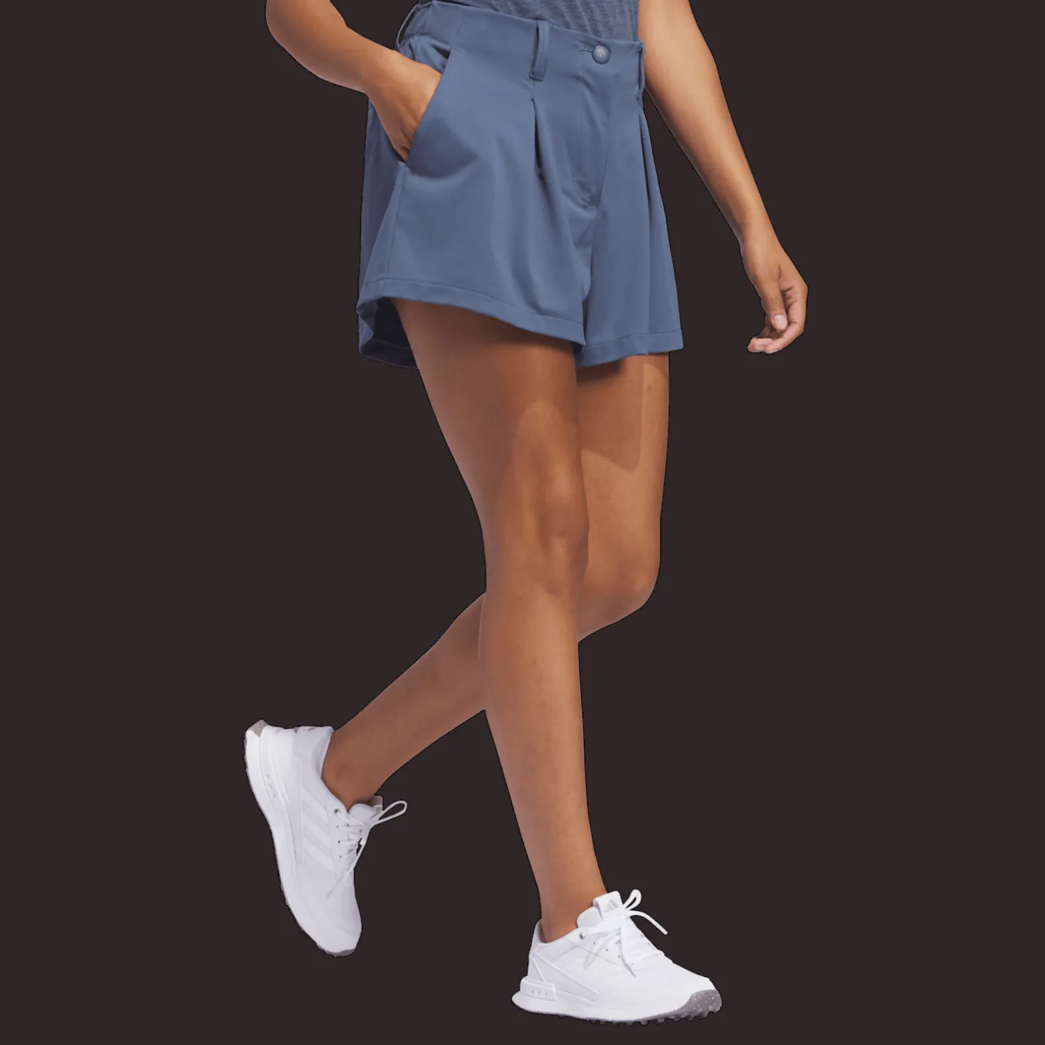 Go-To Pleated Shorts, naisten golfshortsit - Golfshortsit - Go-To Pleated Shorts, naisten golfshortsit