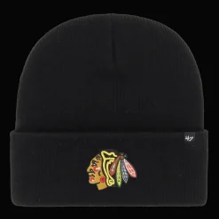 Haymaker 47 Cuff Knit Beanie Blackhawks - 24/25, fanipipo, unisex - NHL-Tuotteet - Haymaker 47 Cuff Knit Beanie Blackhawks - 24/25, fanipipo, unisex