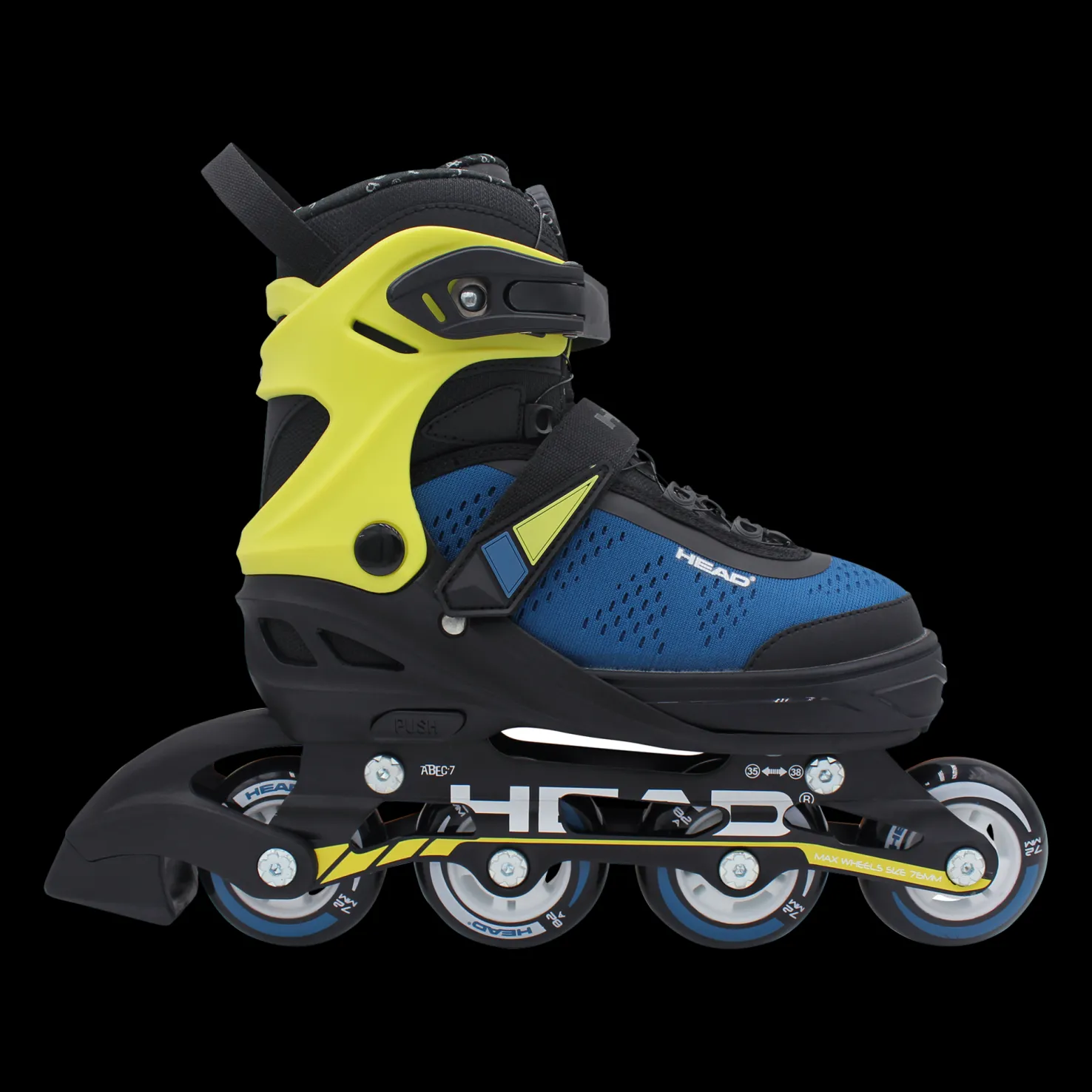 Head Essence 70 Adjustable Inline Skate 23/24, säädettävät rullaluistimet lapset/nuoret - Rullaluistimet - Head Essence 70 Adjustable Inline Skate 23/24, säädettävät rullaluistimet lapset/nuoret