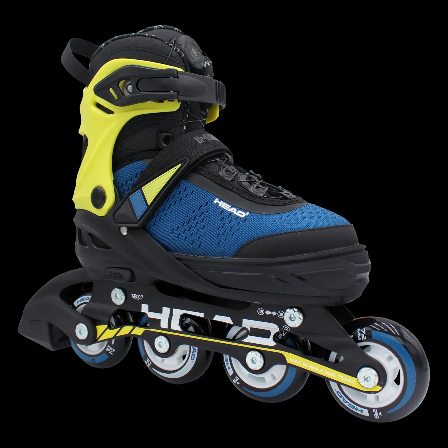 Head Essence 70 Adjustable Inline Skate 23/24, säädettävät rullaluistimet lapset/nuoret - Rullaluistimet - Head Essence 70 Adjustable Inline Skate 23/24, säädettävät rullaluistimet lapset/nuoret