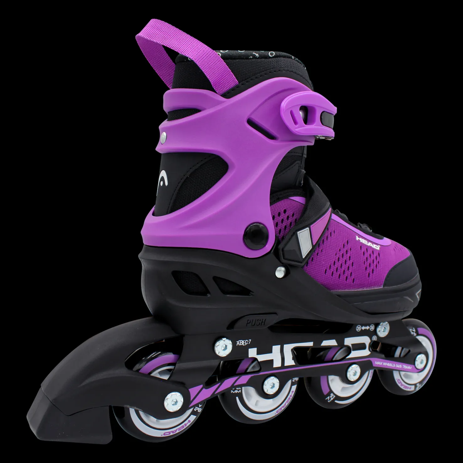 Head Essence 70 Adjustable Inline Skate 24/25, säädettävät rullaluistimet lapset/nuoret - Rullaluistimet - Head Essence 70 Adjustable Inline Skate 24/25, säädettävät rullaluistimet lapset/nuoret