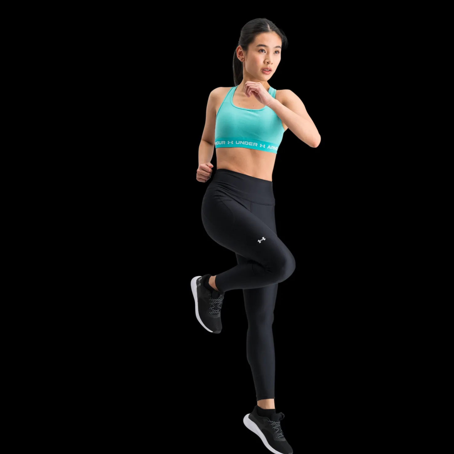 HeatGear Armour Hi-Rise Leggings, naisten treenitrikoot - Treenitrikoot - HeatGear Armour Hi-Rise Leggings, naisten treenitrikoot