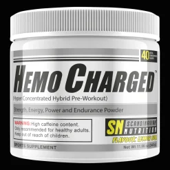 Hemocharged (Lemon Cola (340g), pre-workout-jauhe - Pre-Workout Juomat - Hemocharged (Lemon Cola (340g), pre-workout-jauhe