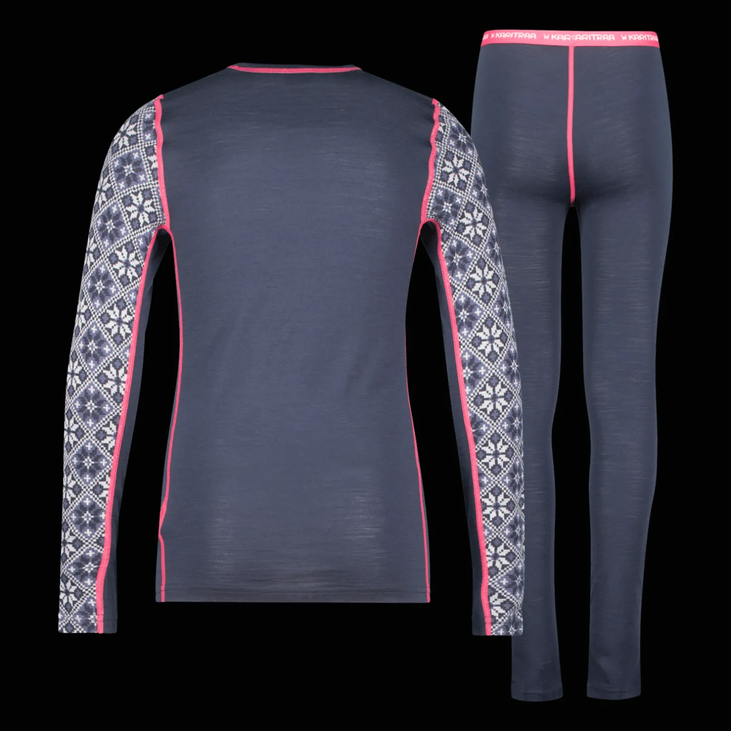 Hennie Set, nuorten villakerrasto - Pitkät Alushousut - Hennie Set, nuorten villakerrasto