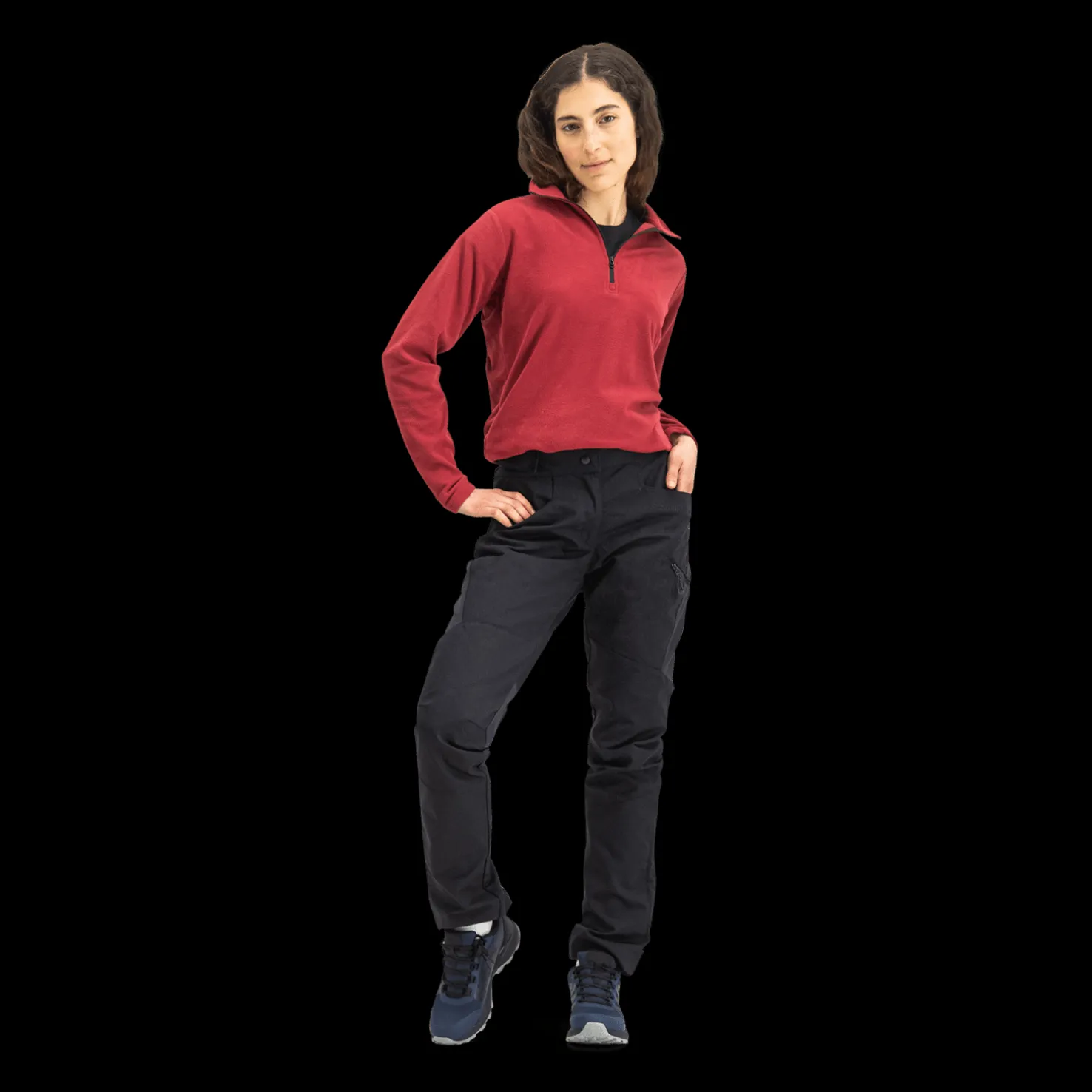 Hesseng Zip Fleece, naisten fleecepaita - Fleecepaidat Ja Fleecetakit - Hesseng Zip Fleece, naisten fleecepaita