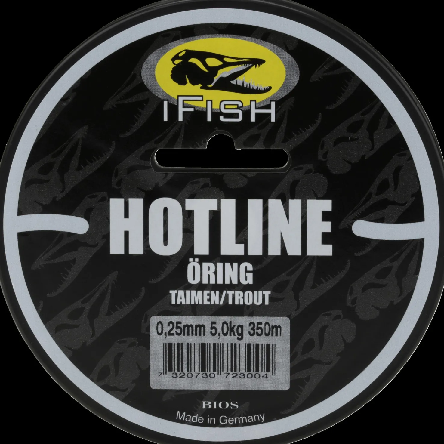 Hot Line, Öring 350m 0,25mm - Siimat Ja Perukkeet Kalastukseen - Hot Line, Öring 350m 0,25mm