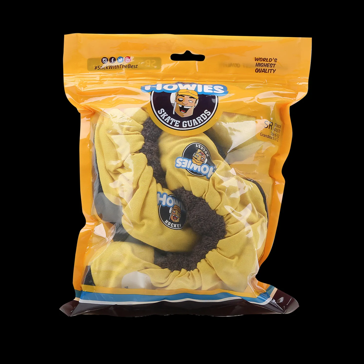 Howies Skateguard 23/24, teräsuojat - Jääkiekkotarvikkeet - Howies Skateguard 23/24, teräsuojat