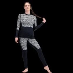 Ida Pants, naisten trikoot - Villakerrastot housut naiset - Ida Pants, naisten trikoot