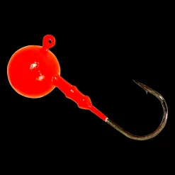 Ifish big game -jigipää, 3 kpl. 10/0 10,0 g fluo.pun. - Kalastustarvikkeet - Ifish big game -jigipää, 3 kpl. 10/0 10,0 g fluo.pun.