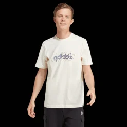 Illustrated Linear Graphic T-Shirt, miesten t-paita - Vapaa-Ajan T-Paidat - Illustrated Linear Graphic T-Shirt, miesten t-paita