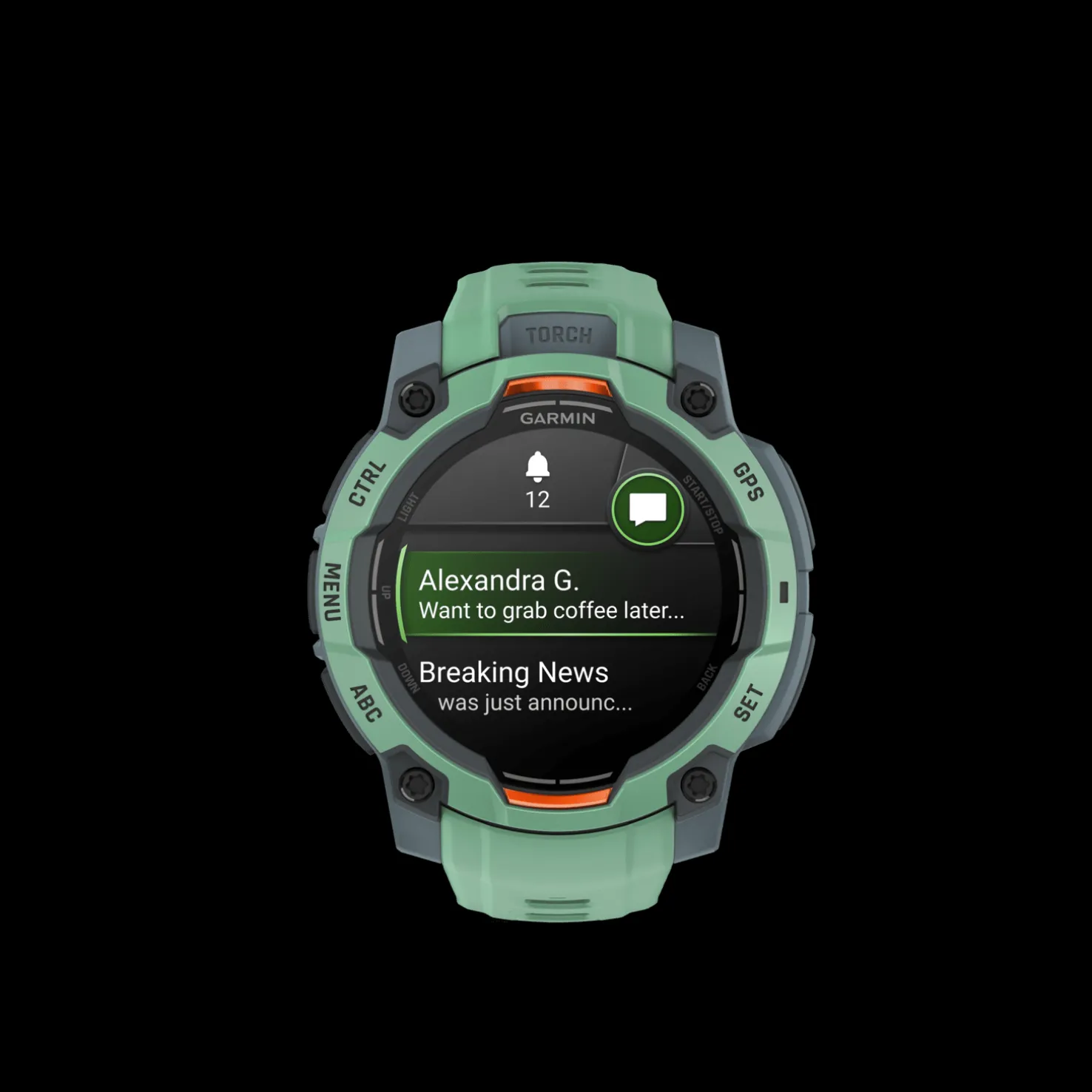 Instinct 3 AMOLED, 45 mm, älykello - Sykemittarit - Instinct 3 AMOLED, 45 mm, älykello