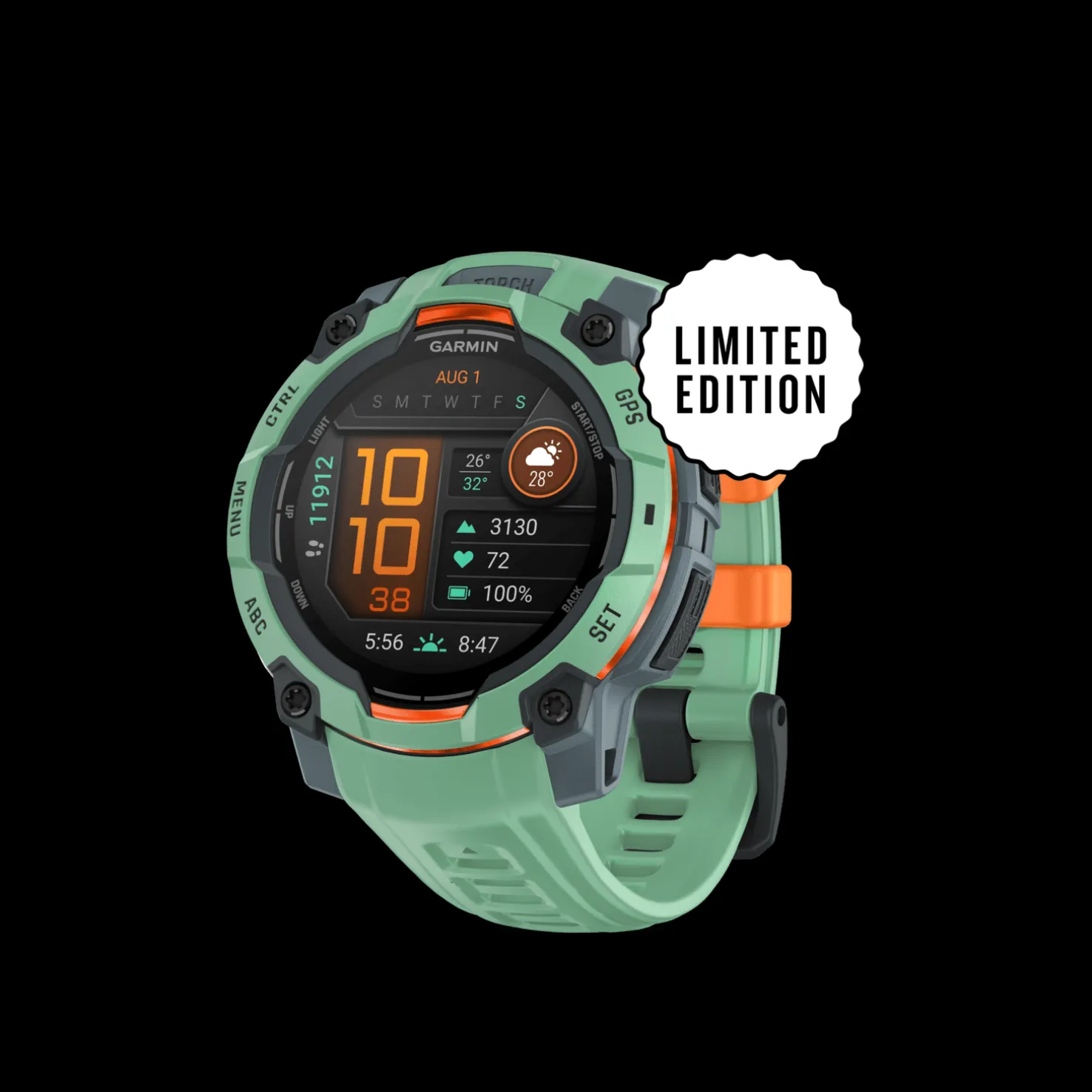 Instinct 3 AMOLED, 45 mm, älykello - Sykemittarit - Instinct 3 AMOLED, 45 mm, älykello