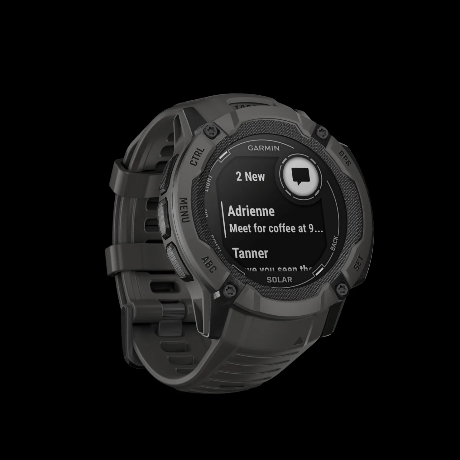 Instinct 2X, Solar, multisportkello, urheilukello, unisex - Sykemittarit - Instinct 2X, Solar, multisportkello, urheilukello, unisex