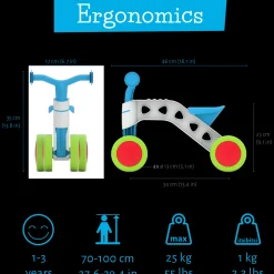 ItsiBitsi, lasten potkupyörä - Potkulaudat - ItsiBitsi, lasten potkupyörä