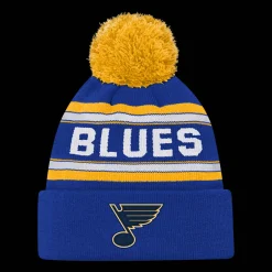 Jacquared Cuffed Knit Pom, pipo, juniori - NHL-Tuotteet - Jacquared Cuffed Knit Pom, pipo, juniori