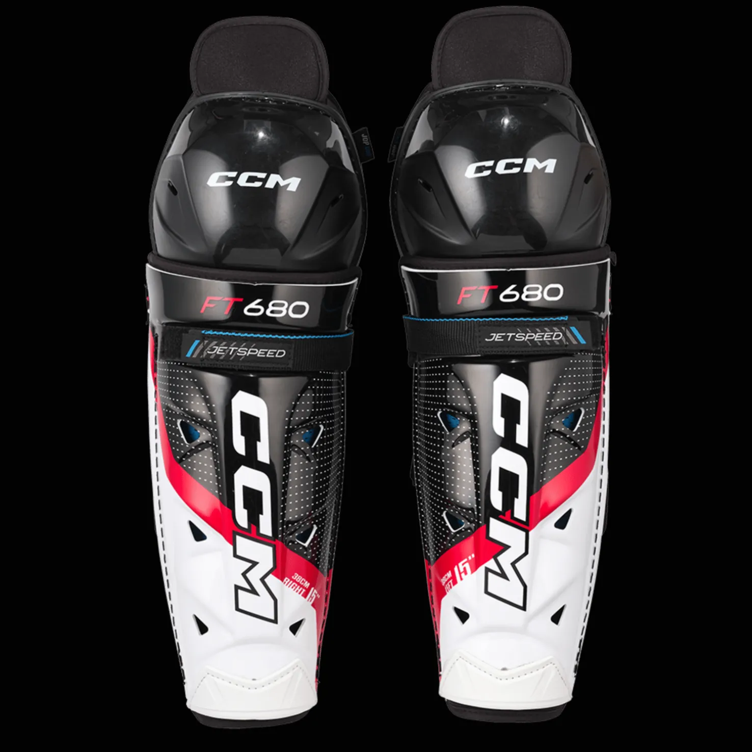 JETSPEED 680 23/24, aikuisten säärisuojat - Polvisuojat Jääkiekkoon - JETSPEED 680 23/24, aikuisten säärisuojat