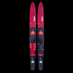 Jobe Allegre Combo Waterskis Red, vesisukset - Vesisukset - Jobe Allegre Combo Waterskis Red, vesisukset
