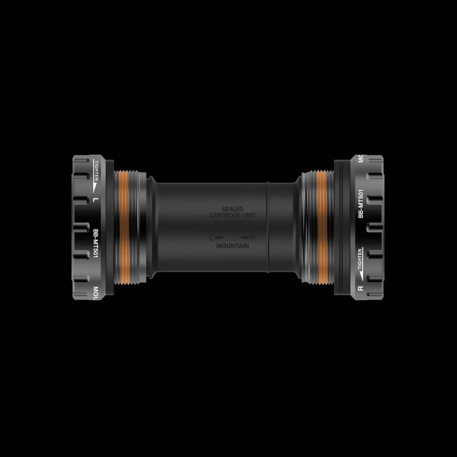 Kampiakseli Deore BB-MT501 - Polkupyörän Jarrut, Jarrupalat Ja Jarrulevyt - Kampiakseli Deore BB-MT501