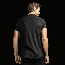 Kebnekaise Wool Tee, miesten villapaita - Villakerrastot yläosat miehet - Kebnekaise Wool Tee, miesten villapaita