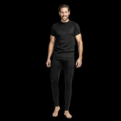 Kebnekaise Wool Tee, miesten villapaita - Villakerrastot yläosat miehet - Kebnekaise Wool Tee, miesten villapaita