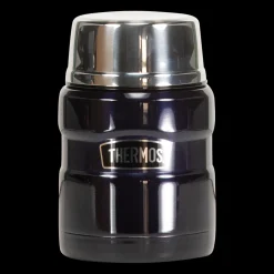 King Stainless Steel Vakuum Food Jar Dark Blue 470 Ml - Termospullot Ja Termosmukit - King Stainless Steel Vakuum Food Jar Dark Blue 470 Ml